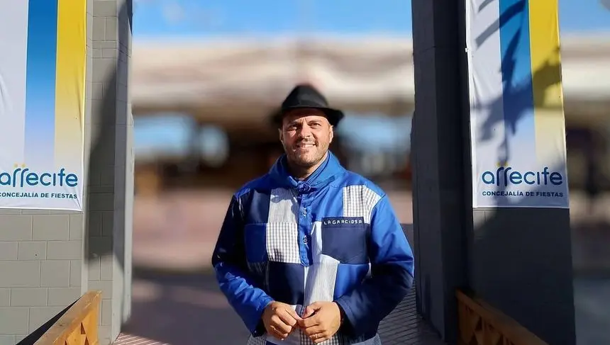 Yonathan de Le&oacute;n en la zona del Puente de las Bolas