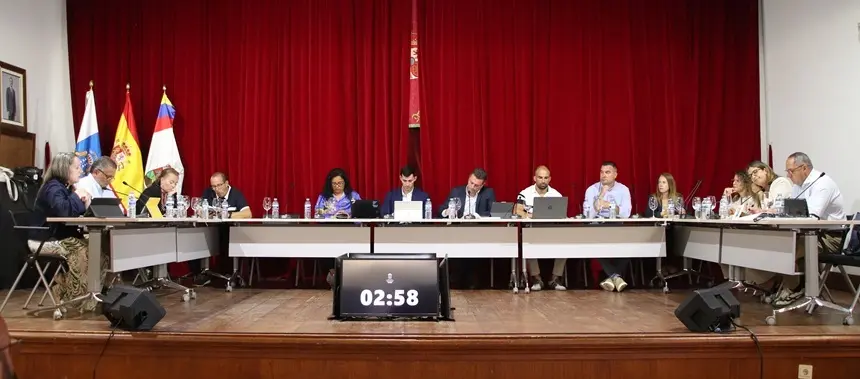 Pleno del Ayuntamiento de Yaiza.