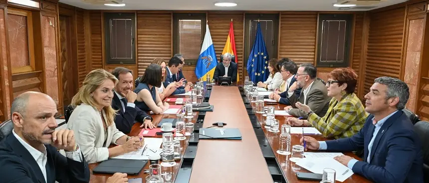 Imagen del encuentro del Consejo de Gobierno de este lunes.