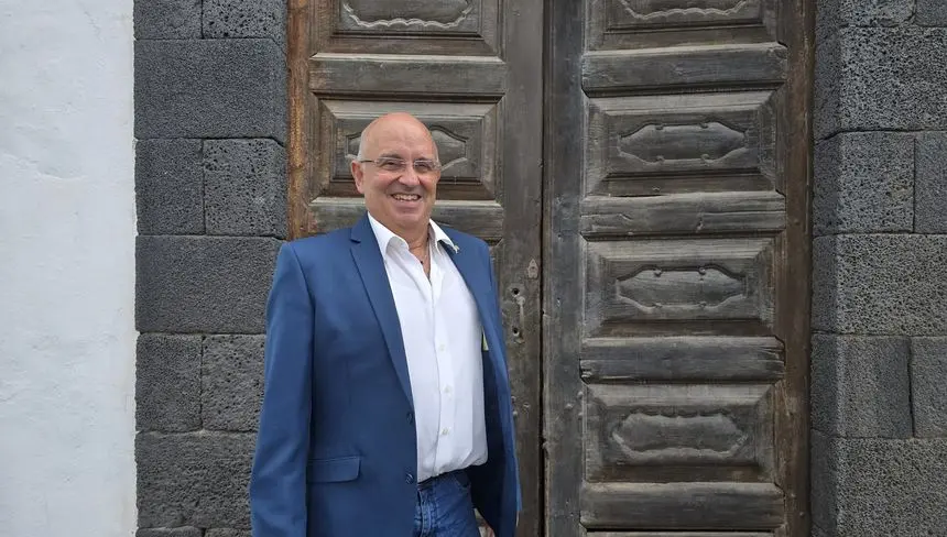 Fernando Jim&eacute;nez en La Villa de Teguise en una imagen de archivo