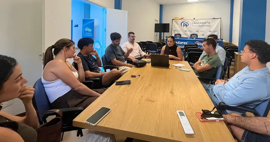 Imagen de un encuentro de los j&oacute;venes del PP.