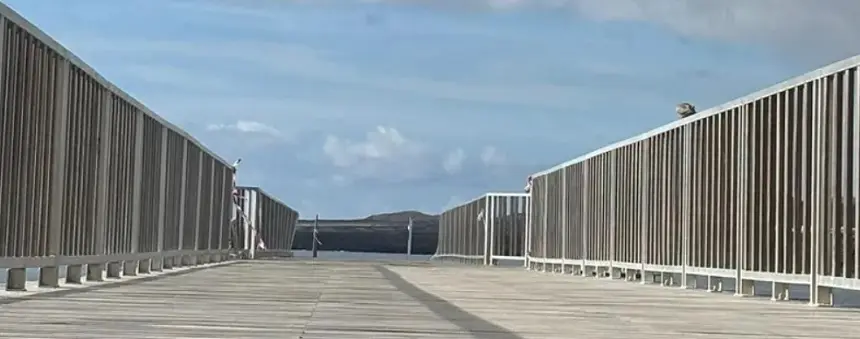 Imagen de la pasarela de Arrieta. 