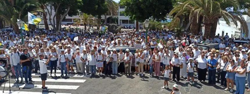Manifestaci&oacute;n por el Hospital Insular
