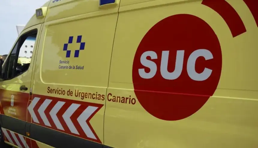 Imagen de archivo de una ambulancia del SUC.