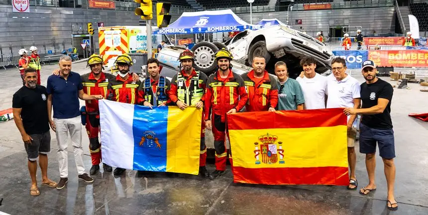 El equipo lanzarote&ntilde;o orgulloso tras su gran papel.