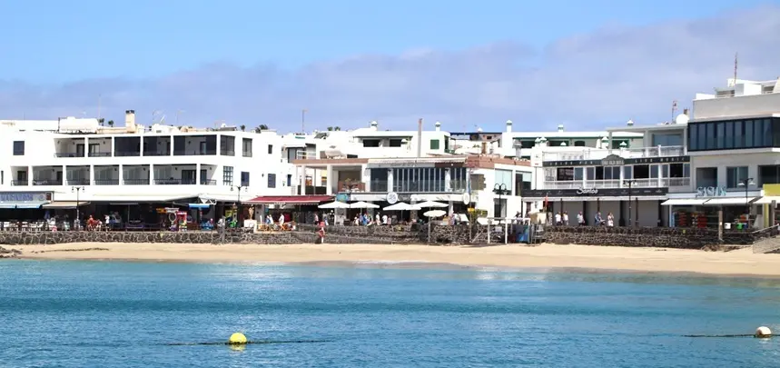 Playa de Playa Blanca.