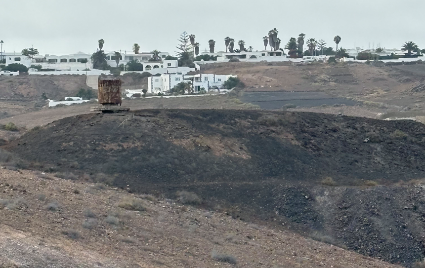 Foto &aacute;rea en playa Honda del polvor&iacute;n de G&uuml;ime.