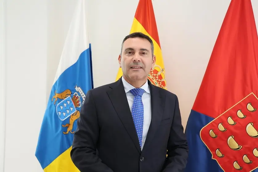 Oswaldo Betancort presidente y consejero de patrimonio del Cabildo de Lanzarote.