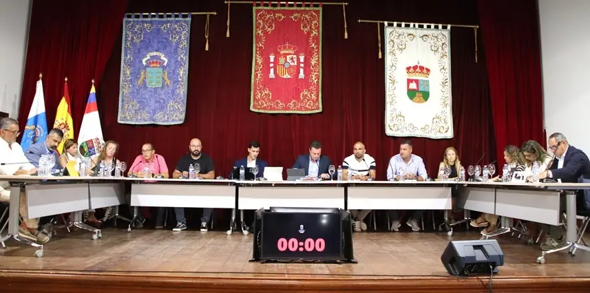 Pleno del Ayuntamiento de Yaiza.