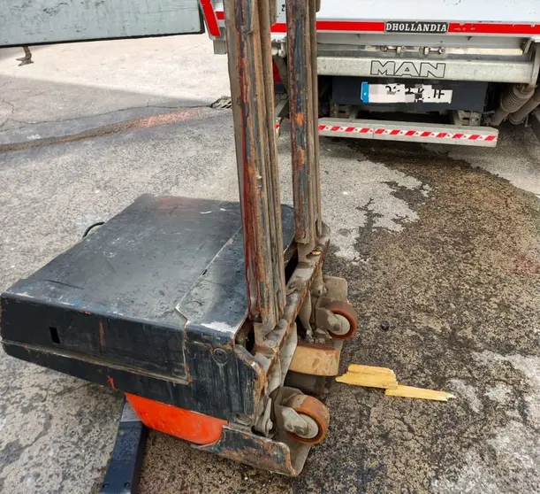 Imagen del elevador con el que se ha accidentado el trabajador