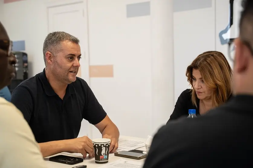 Kiko Aparicio junto a Mar&iacute;a Jes&uacute;s Tovar.