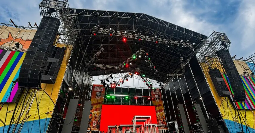 Escenario de Lava Live.