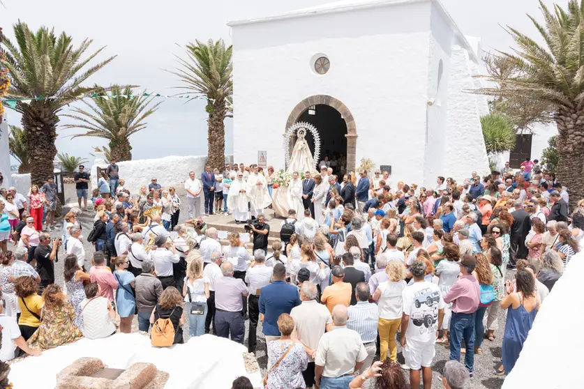 Imagen de archivo de uno de los actos por las fiestas de Las Nieves.