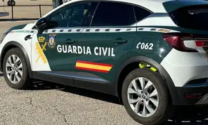 Coche de la Guardia Civil.