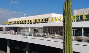 Imagen del aeropuerto de Lanzarote. 