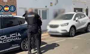 Detención realizada por la Policía Nacional.
