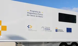 Unidad m&oacute;vil en el Molina Orosa.