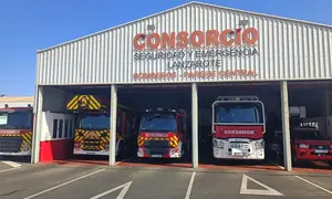 Actual parque central de los bomberos del Consorcio de Seguridad y Emergencias.