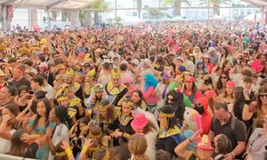 Miles de personas se dieron cita en el Carnaval de D&iacute;a de San Bartolom&eacute;.