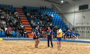 Catarino y Barrios este s&aacute;bado en el terrero de Uga en un enfrentamiento que fue muy igualado