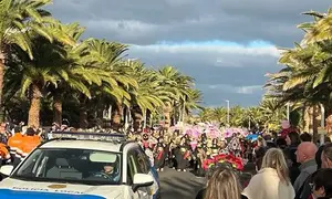 Imagen del inicio de la cabecera del coso de Costa Teguise