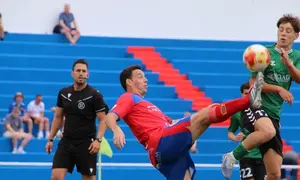 Uno de los lances del encuentro