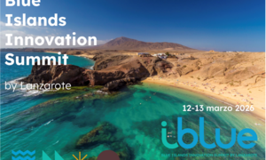 Cartel del Blue Islands Innovation Summit.