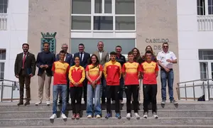 Foto de los participantes en el Cabildo de Lanzarote.