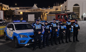 Polic&iacute;a Local de T&iacute;as en el Varadero.