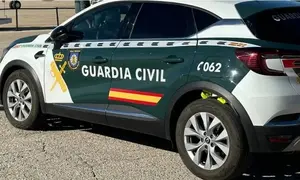 Imagen de archivo de un coche de la Guardia Civil. 