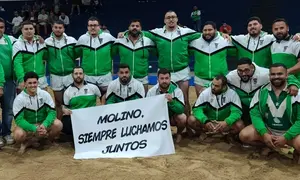 El Tao Cicar dedica su triunfo a su luchador Gabriel Mart&iacute;n.