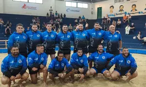 Equipo del Tinajo que se ha clasificado para la semifinal del jueves