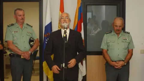 Imagen de la presentación del nuevo cuartel de la Guardia Civil en Playa Blanca.