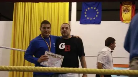 JOS&Eacute; MANUEL RODR&Iacute;GUEZ CON EL DIPLOMA DE SUBCAMPE&Oacute;N DE ESPA&Ntilde;A.