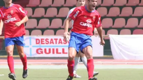 JUANMA ANOT&Oacute; EL PRIMER GOL DE LA UD. LANZAROTE.