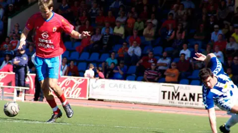 DE ESTA FORMA ANOT&Oacute; AN&Iacute;BAL EL &Uacute;NICO GOL DEL PARTIDO. 