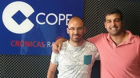 Omar Lemes y Telmo Osorio organizadores del torneo.