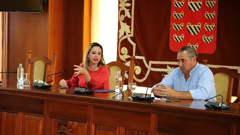 Mª Dolores Corujo y Ángel Vázquez