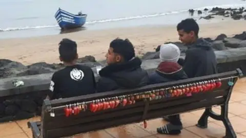 Menores inmigrantes no acompañados.