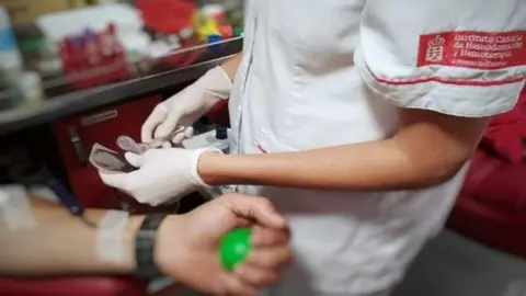 donación sangre port