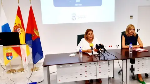 Rueda de prensa presentación de los presupuestos de Arrecife 2020