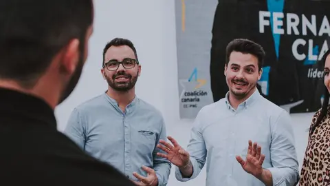 Echedey Eugenio y David Toledo