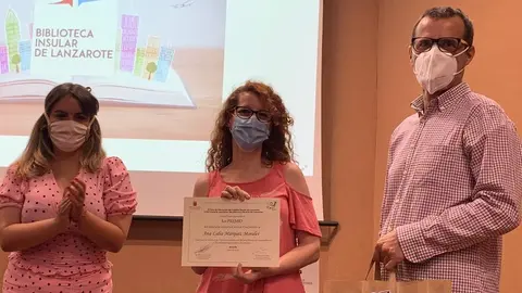 Entrega premios Cuentos Confinados