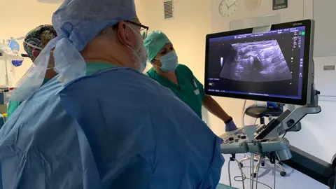 Intervención con radiofrecuencia