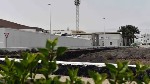 Imagen del Polideportivo de San Bartolomé.