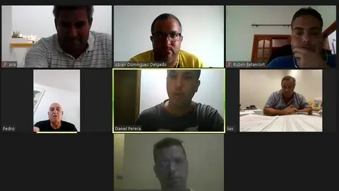 Reunion Federación Canaria de Barquillos de Vela Latina