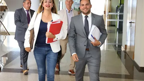 Presidenta junto a Jacobo Medina