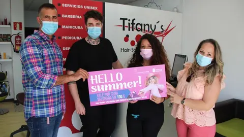 Premio al comercio que más bonos validó para el sorteo