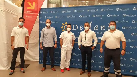 Donación en el CC Deiland