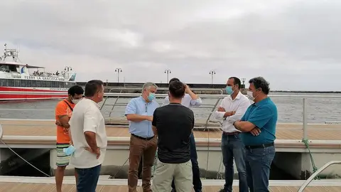 Visita muelle Órzola